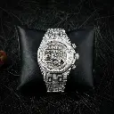 34 Ct VVS1 Moissanite Diamond Watch