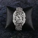 Brilliant Cut VVS1 Moissanite Watch