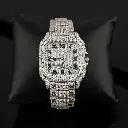 Moissanite Diamond Watch with box
