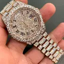 Luxury Full Iced Out Moissanite Diamond Watch for Men by icedculture