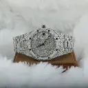 Custom Moissanite Diamond Watch with Box