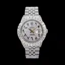 Luxury IcedOut Moissanite Diamond Watch For Unisex